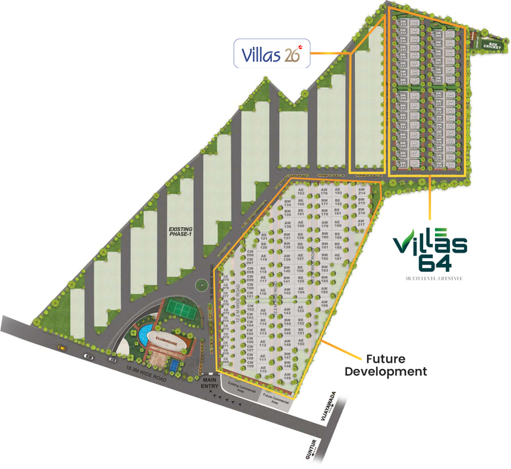 Villas for Sale near Nagarjuna University